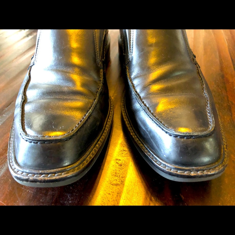 ECCO Black loafers size 42 or size 10 M US